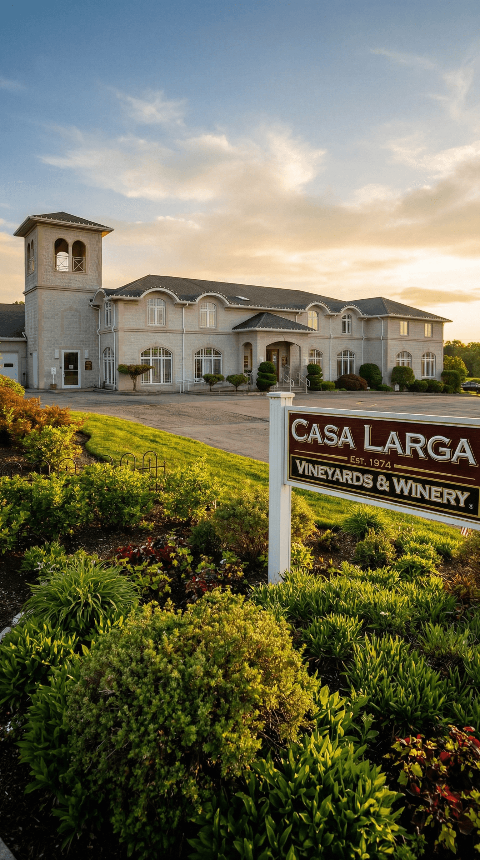 Casa Larga Vineyards exterior