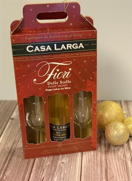 IRON SMOKE ICE WINE W/GLASSES