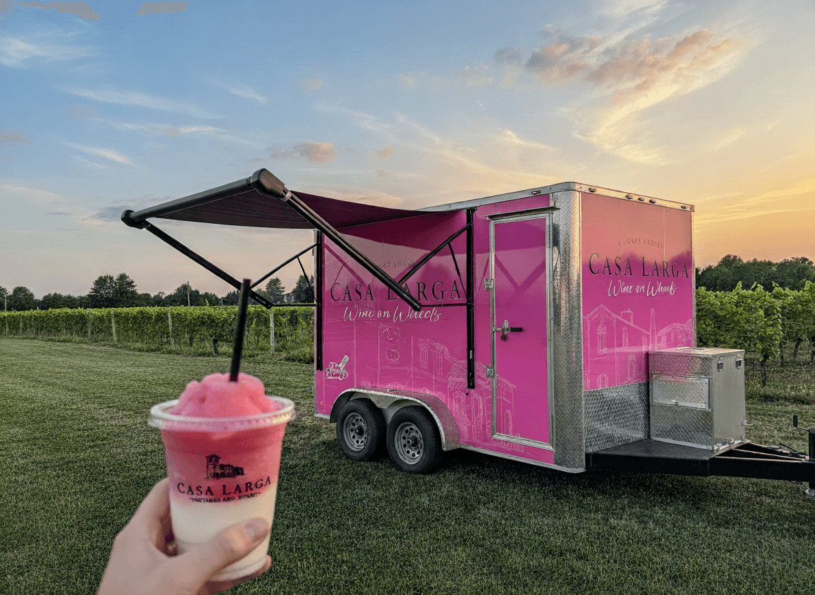 Wine on Wheels mobile bar