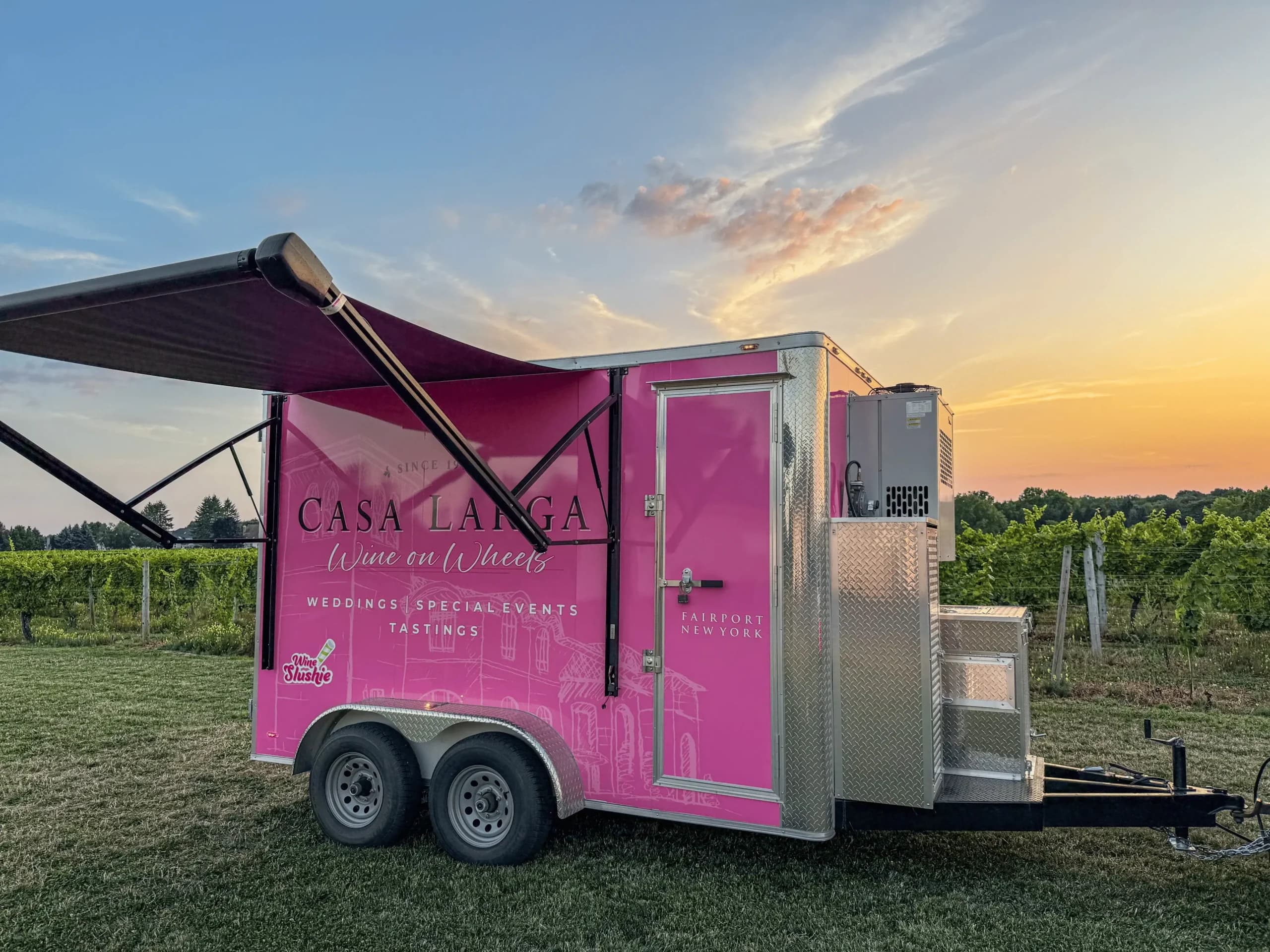 Wine on Wheels mobile wine bar