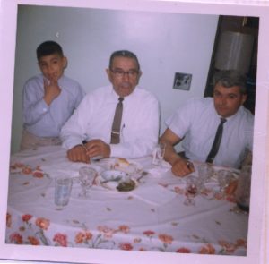 Mr. C with Father Mr. C, Founder of Casa Larga Vineyards, with his Father and Son, John.