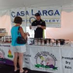 Sweet Carol Swine Spices & BBQ Vendor, Farmer's market at Casa Larga Vineyards