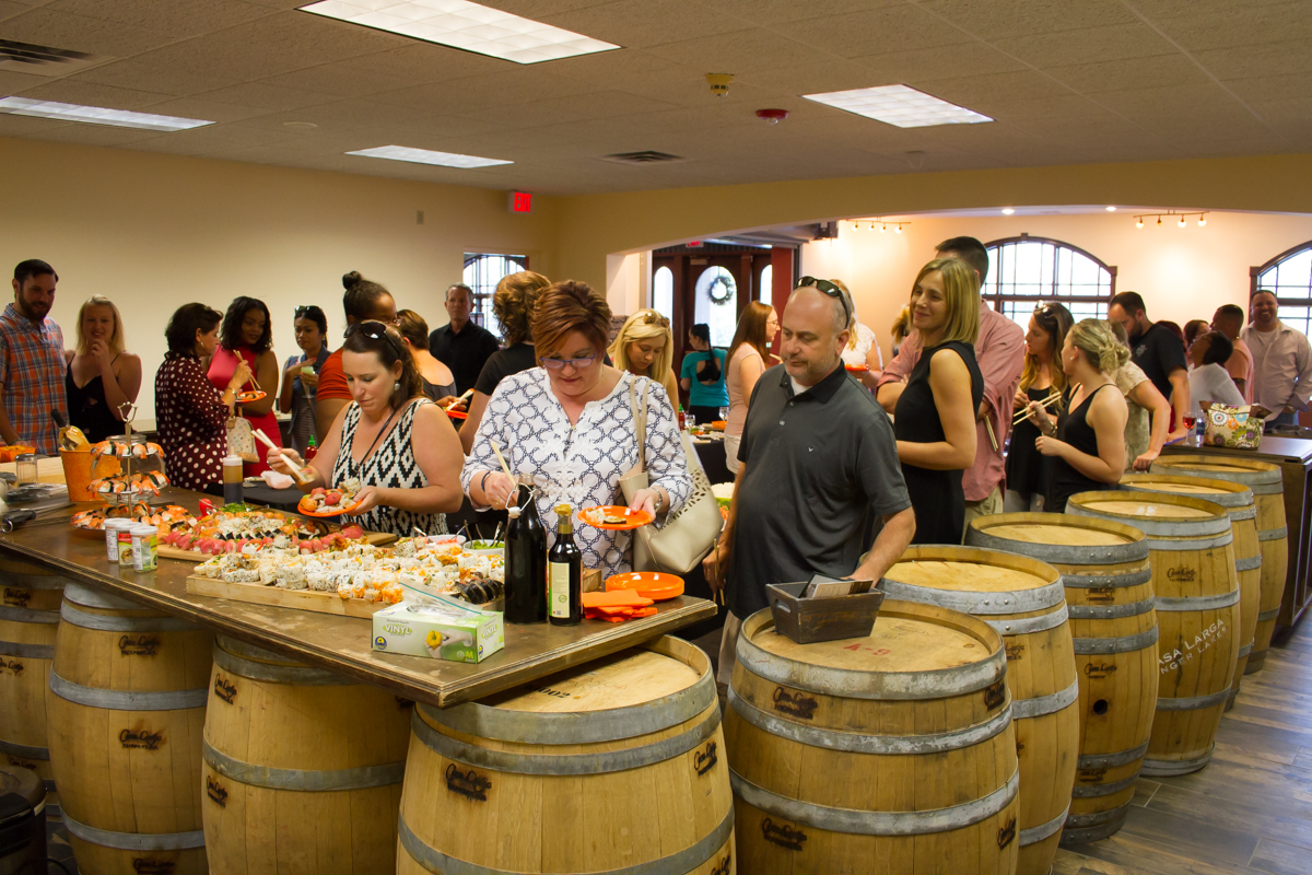 Sip and Sushi Event