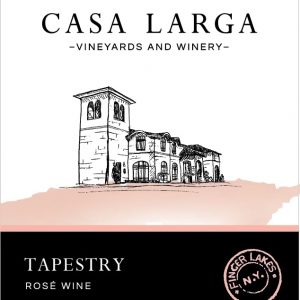 Tapestry Rosé Wine at Casa Larga Vineyards