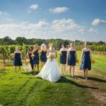 Wedding Party in the Vineyard