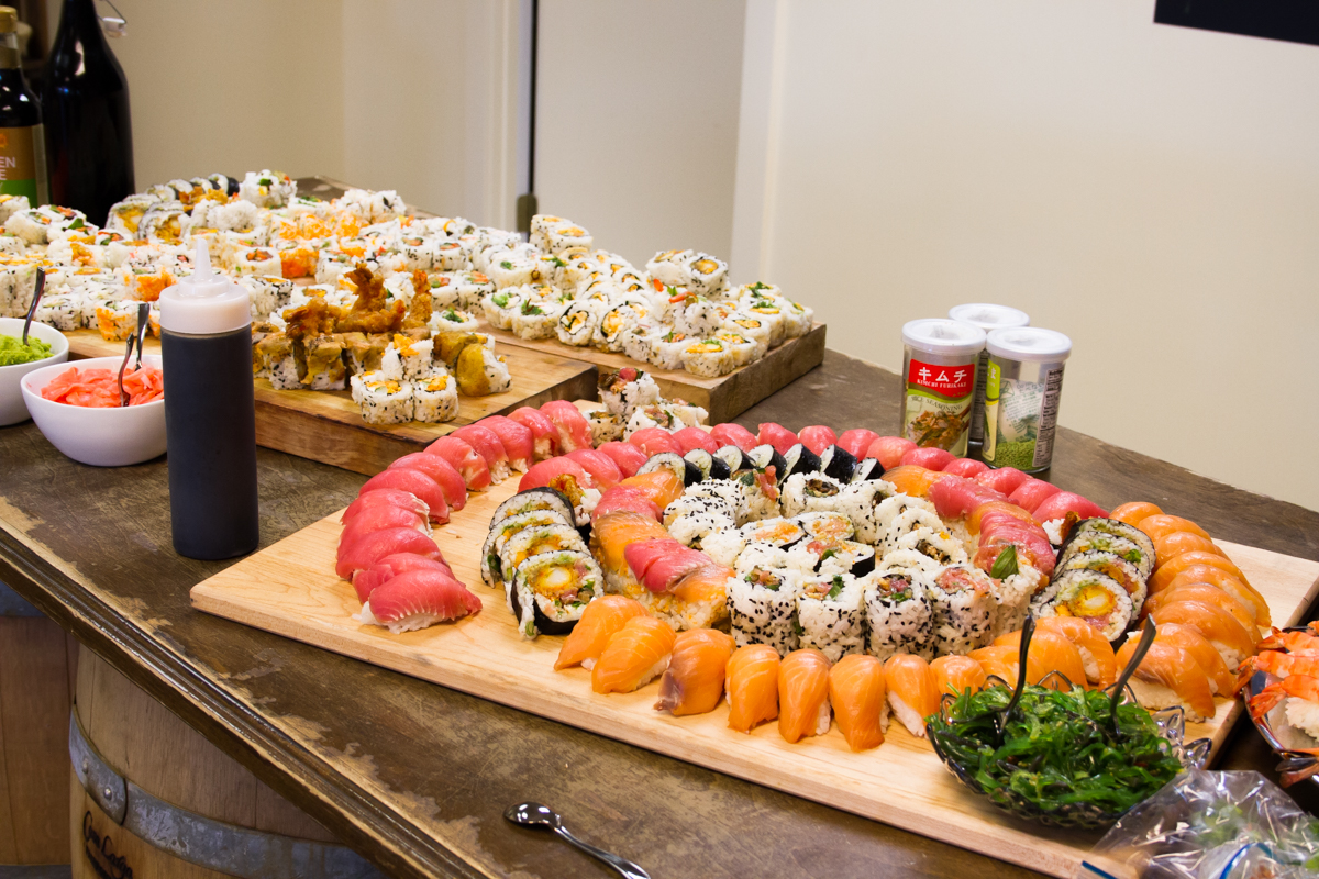 Sip and Sushi at Casa Larga Vineyards