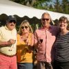 Customers enjoying wine, Patio Parties at Casa Larga Vineyards