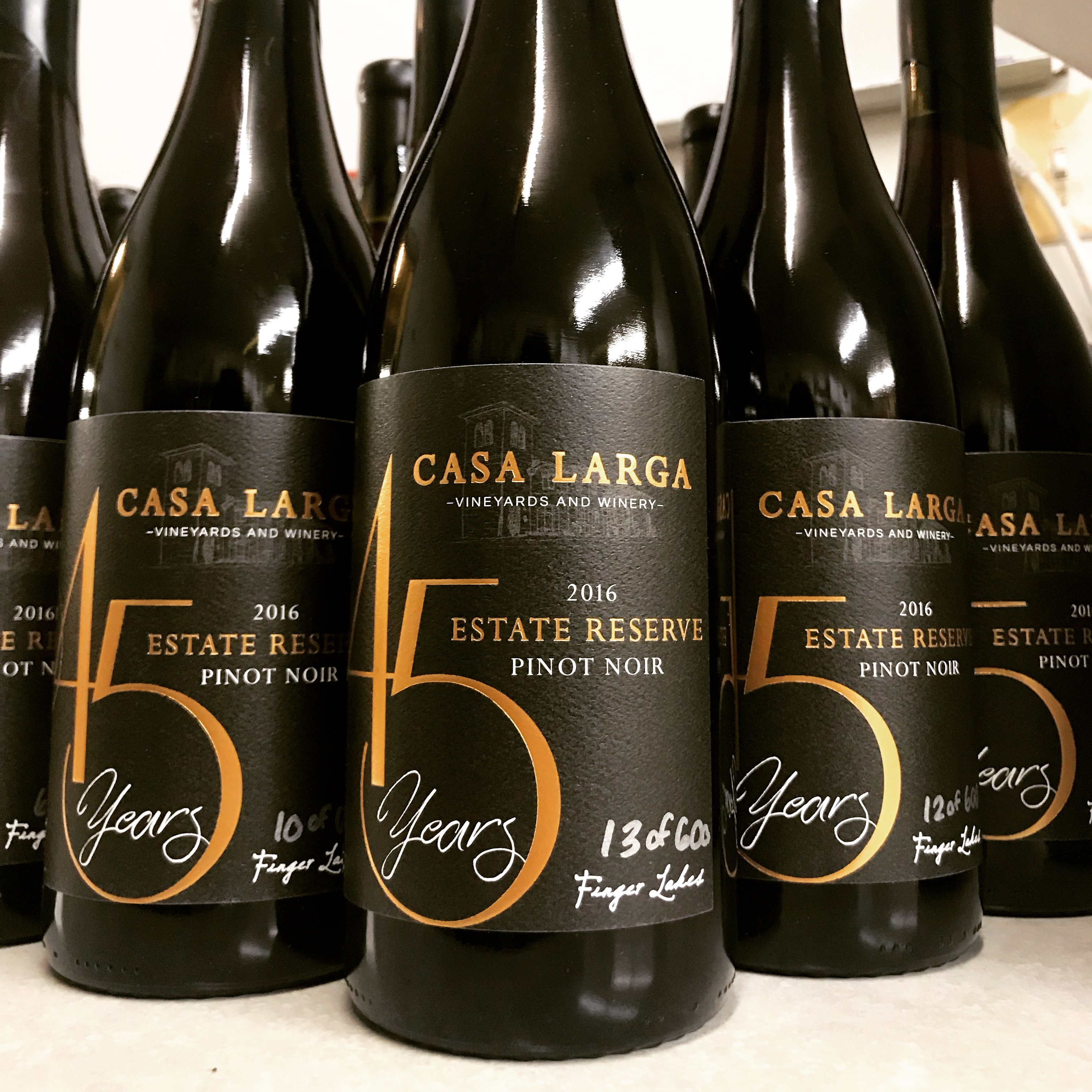 IMG_2095 2016 Casa Larga Vineyards Estate Reserve Pinot Noir for Casa Larga Vineyards 45th Anniversary