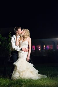 Couple in the Vineyards, Wedding Ceremonies and Receptions at Casa Larga Vineyards