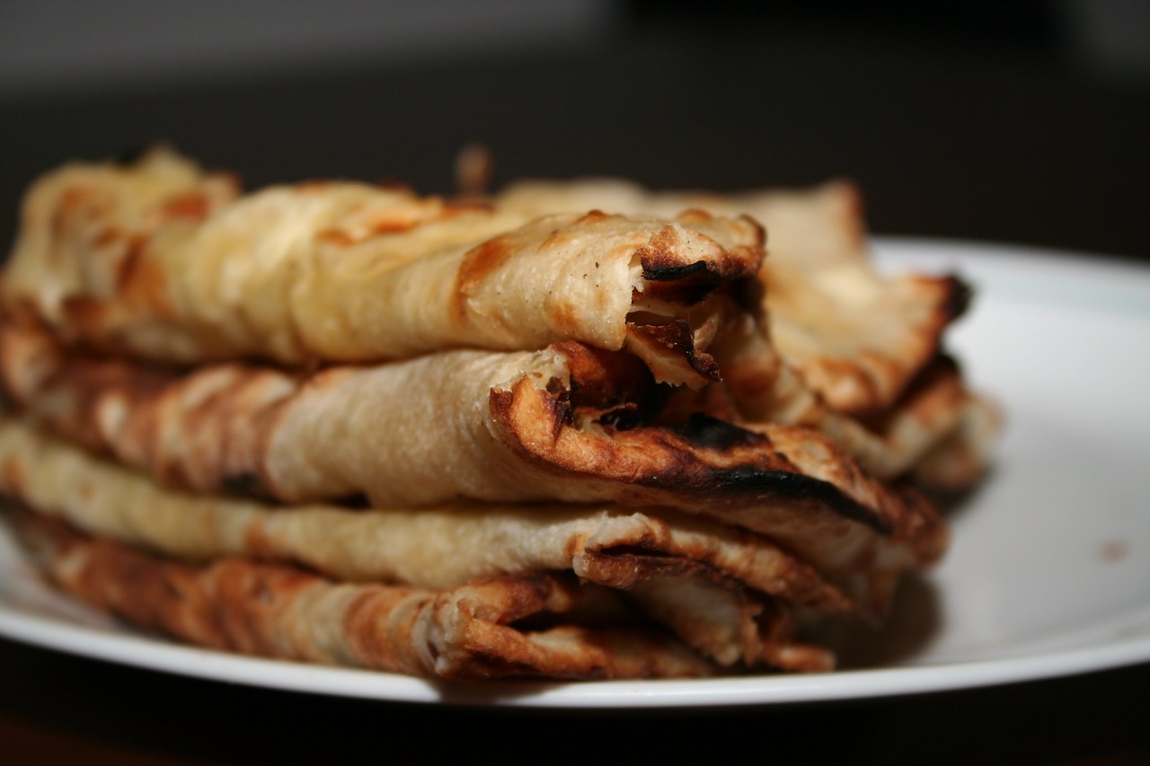 Naan Bread for Indian Weddings at Casa Larga Vineyards