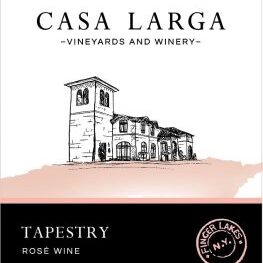 Tapestry Rosé Wine at Casa Larga Vineyards