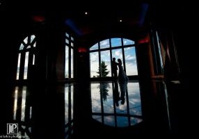 Couple in Vintage room, Wedding Ceremonies and Receptions at Casa Larga Vineyards